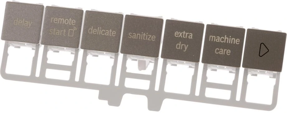 Key Special Functions,Stainless Steel Colored, Cutable