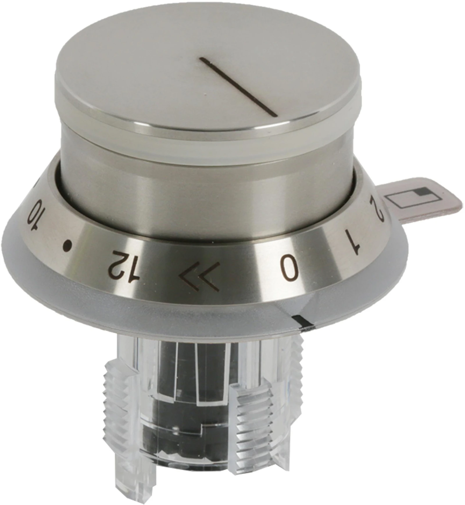 Area Knob Assembled VI - Front/Left (Silicone Ring 00628211)