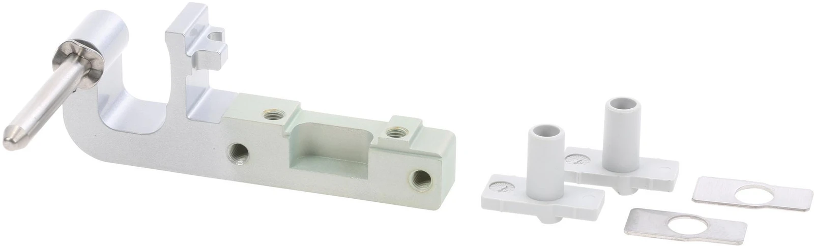 Bottom Left Hinge, Profile, Colour Grey.