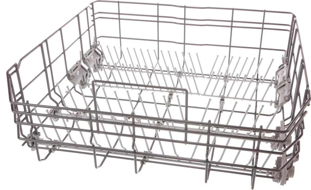 Lower Crockery Basket Dark Grey, 8 Flip Tines