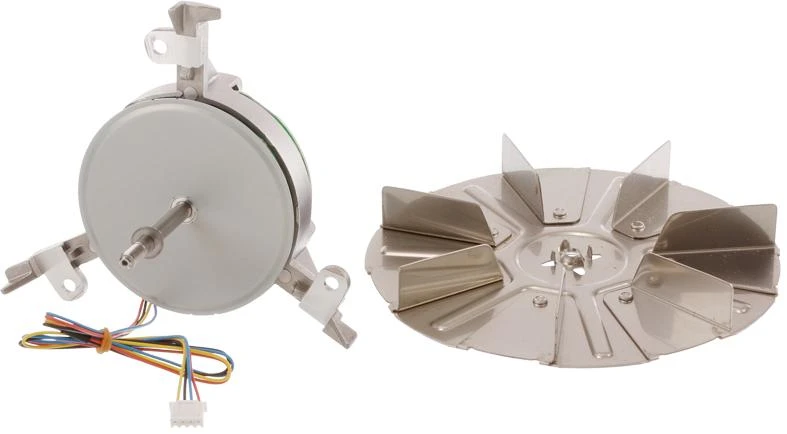 Blower Motor With Hot Air Wheel And Nut, Full Steam
