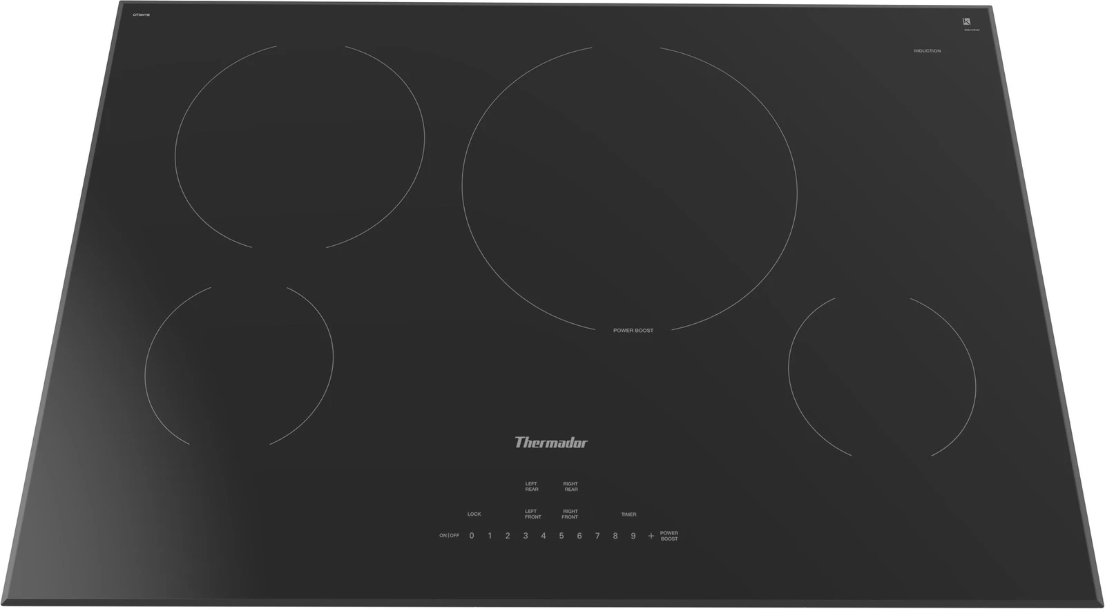 Glass Ceramic Hob Top Thd.80.XT_.MT.H.5/5/5/5