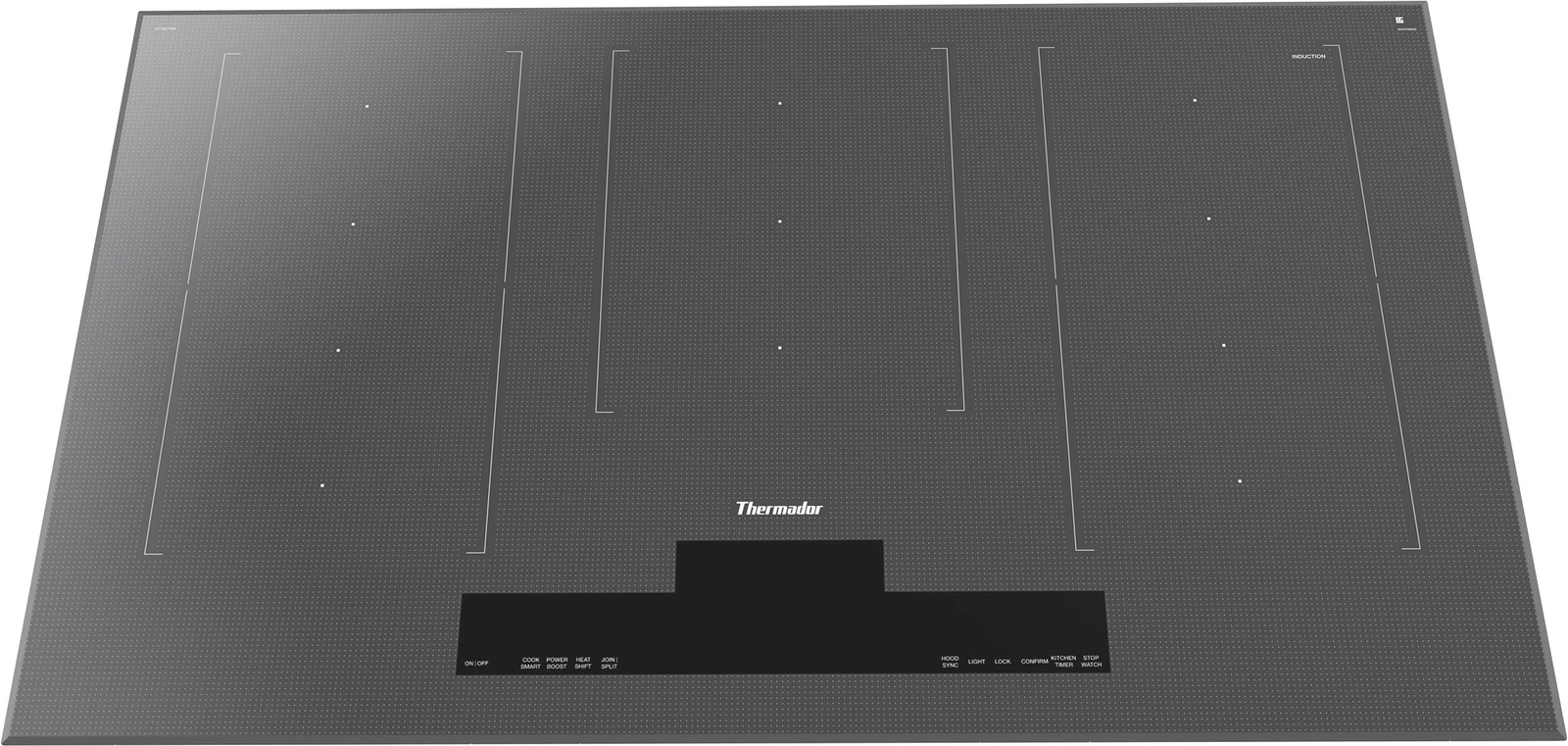 Glass Ceramic Hob Top Thd.90.Sst.DC.L.5/5/5/5