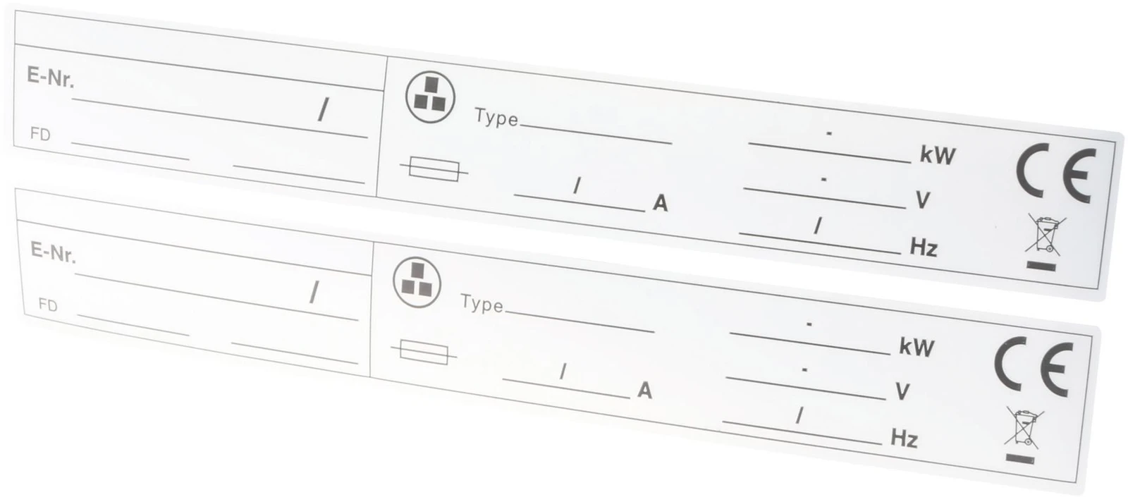 Sticker Type Plate Inner Door, For Dishwasher
