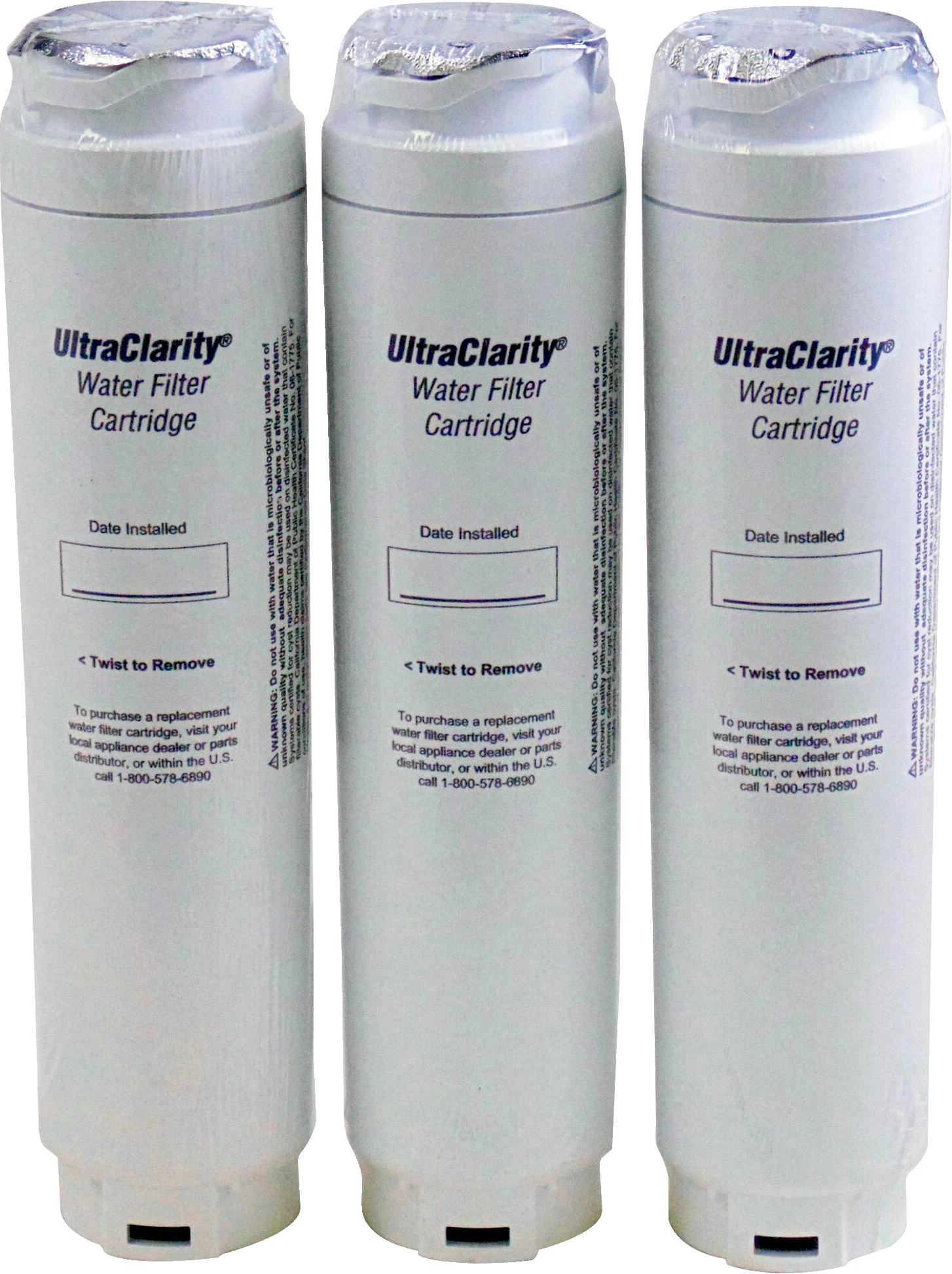 Ultraclarity Water Filter (3 Pack Of BORPLFTR10, BORPLFTR30, RA450010, REPLFLTR10, REPLFLTR30)