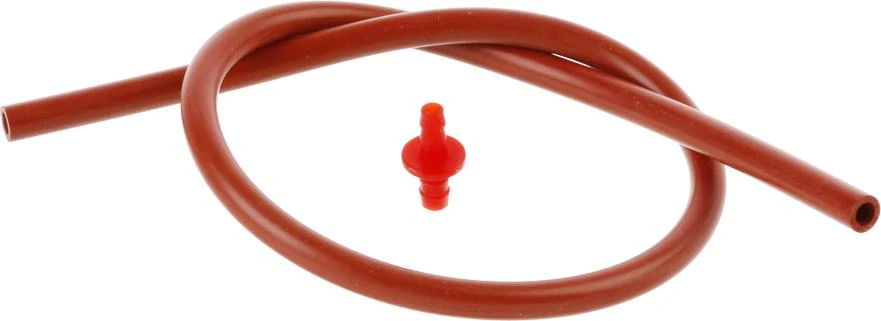 Red Hose With Adapter, L=550mm, D=5mm
