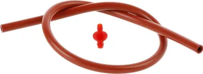 Red Hose With Adapter, L=550mm, D=5mm