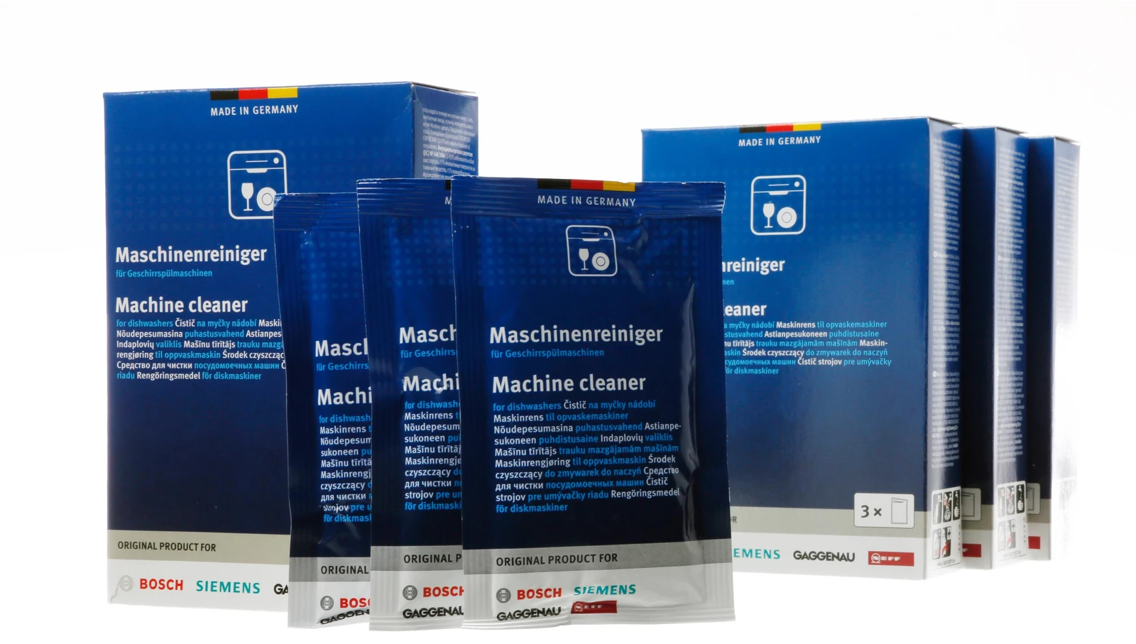 Machine Cleaner 3 Pack Of Machine Cleaner For Dishwasher (West, East Version)