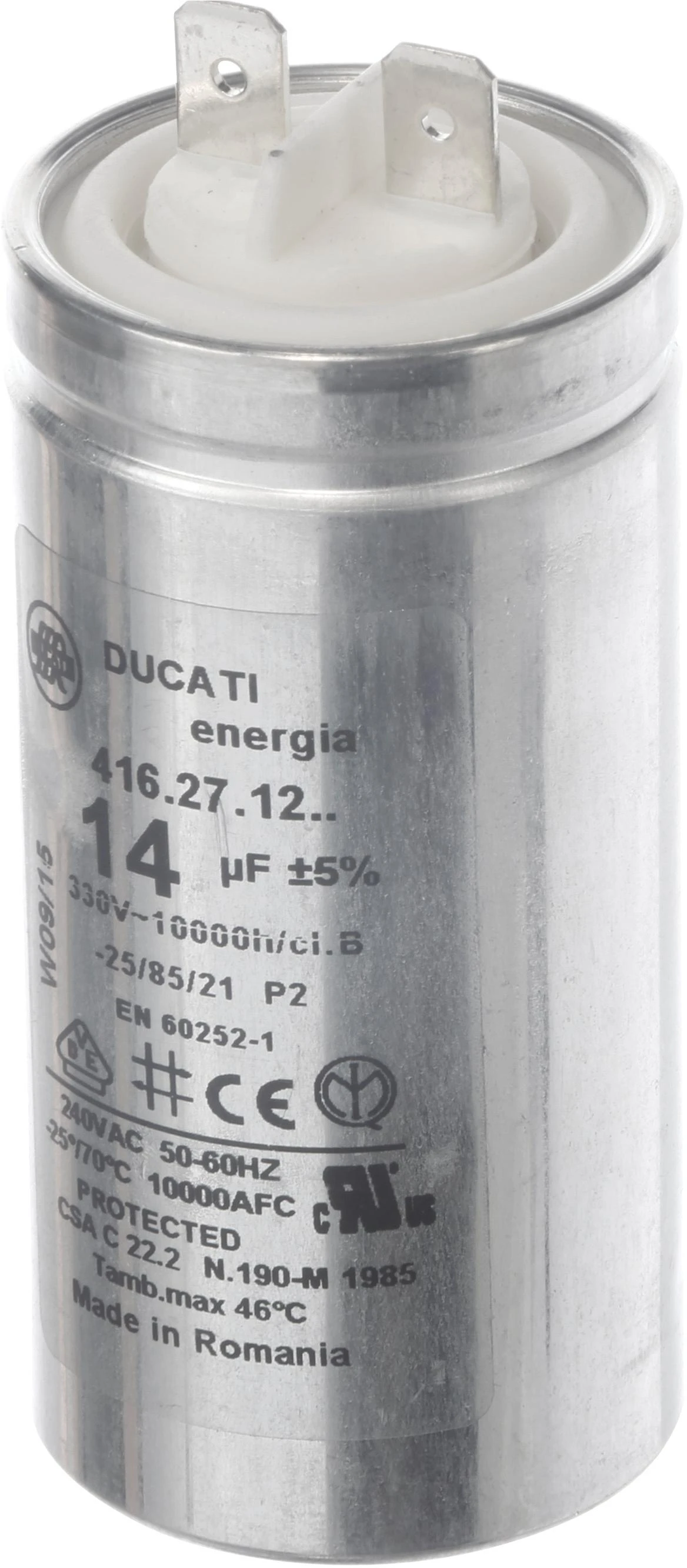 Capacitor 14MF 330V(P2)416.27.1228 UL