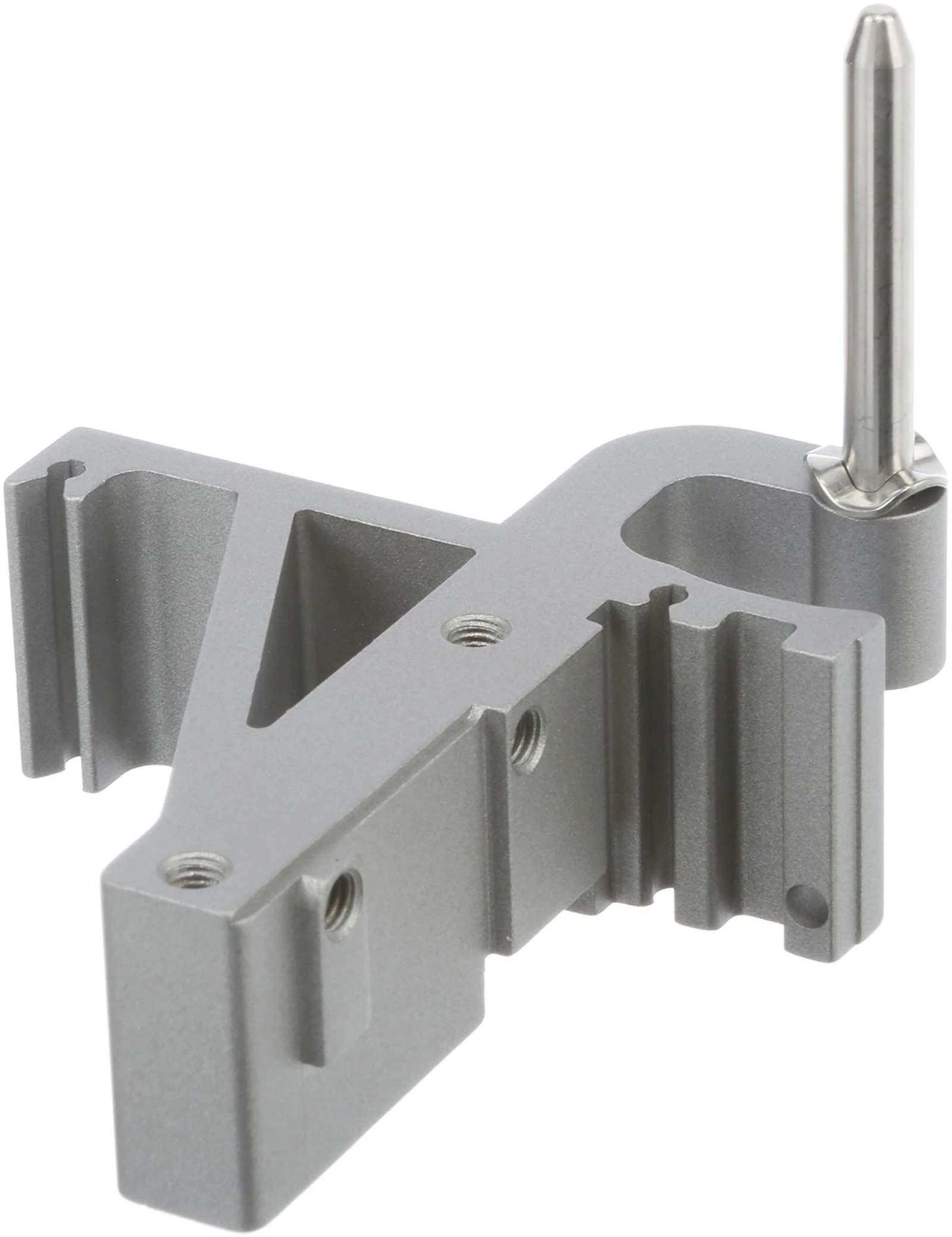 Bottom Left Hinge, Profile Design Open, Colour Stainless Steel.