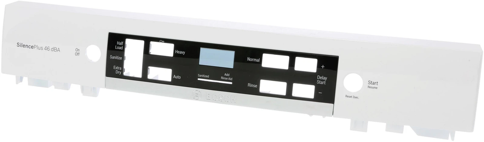 Panel Frame White, 4 Programms, 3 Extra Functions, 24 H Time Preselection