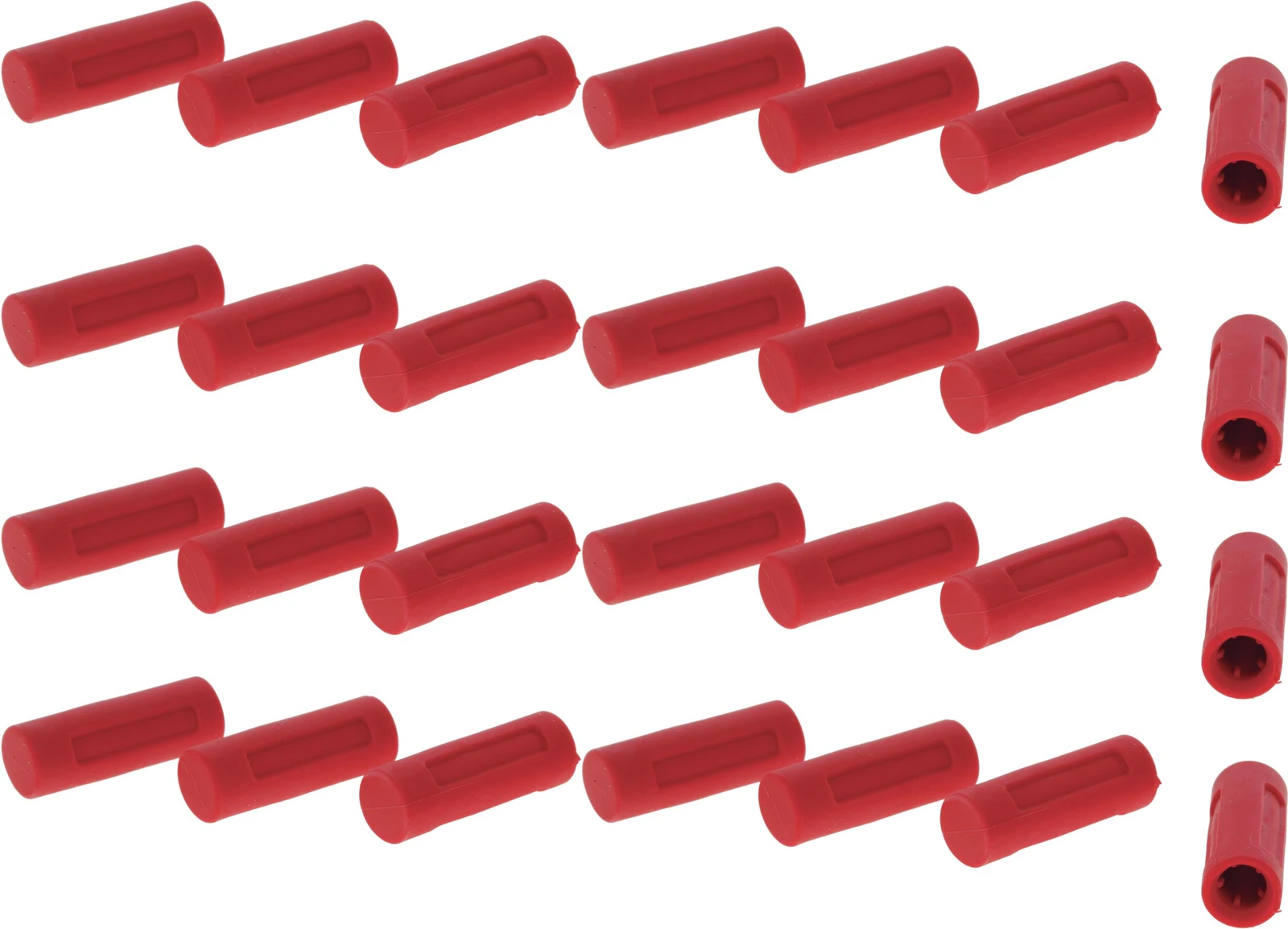 Cap Red, For Flip Tine,