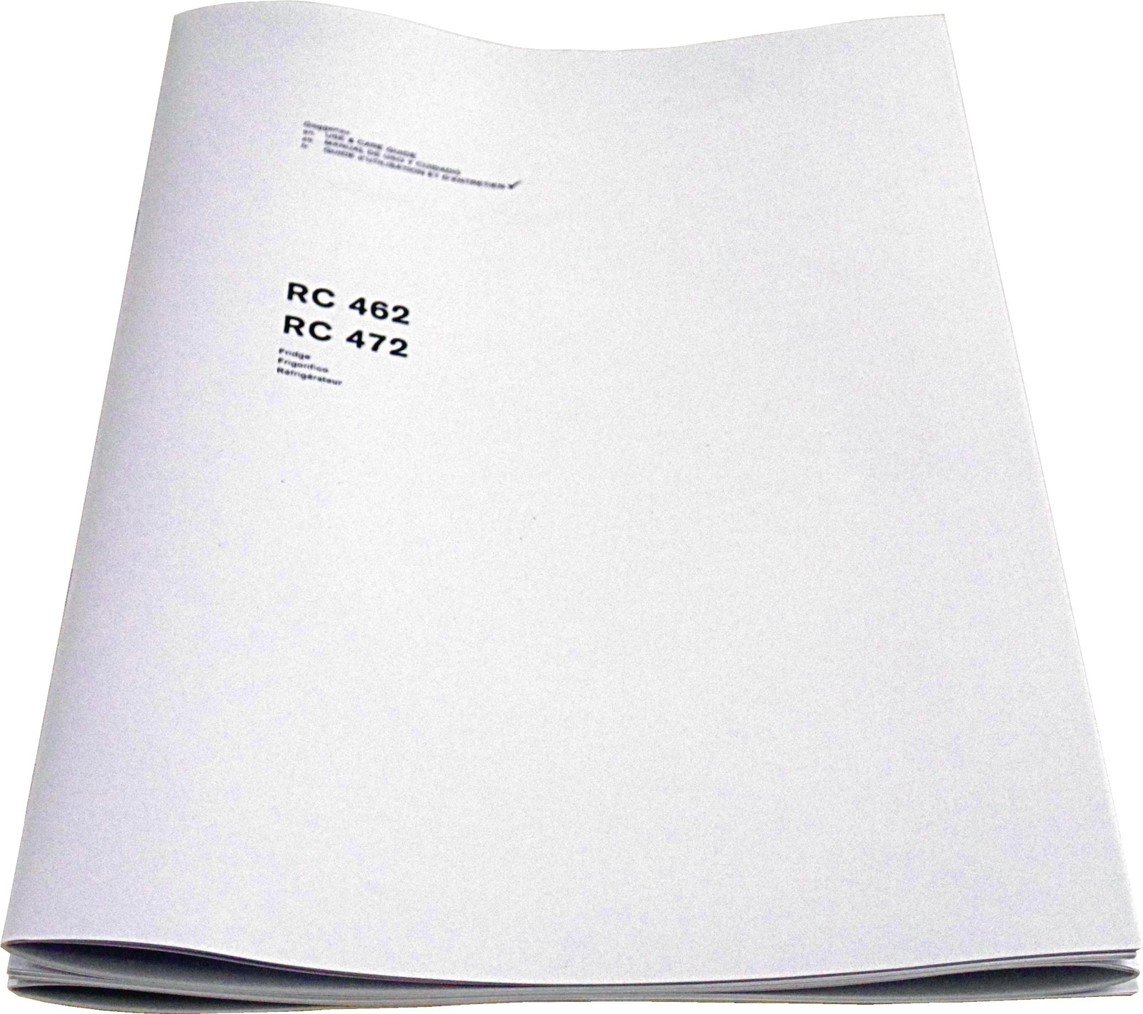 Instruction Manual Gaggenau Fridge