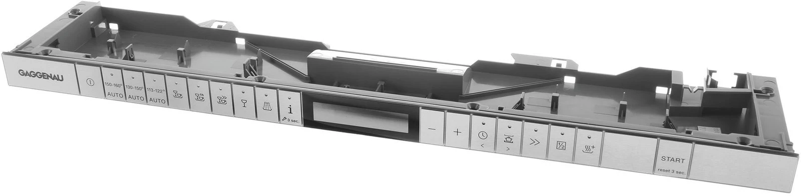 Panel Frame Stainless Steel, 8 Programms, 4 Extra Functions, 24 H Time Preselection