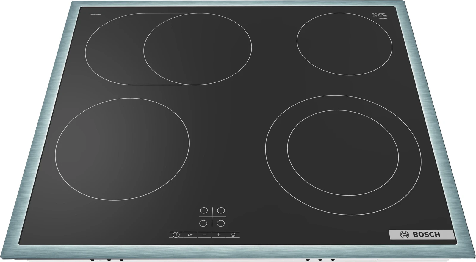 Glass Ceramic Hob Top Stainless Steel Frame +Mounting Spring 174981