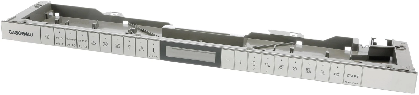 Panel Frame Stainless Steel, 8 Programs, 6 Extra Functions, 24 H Time Preselection