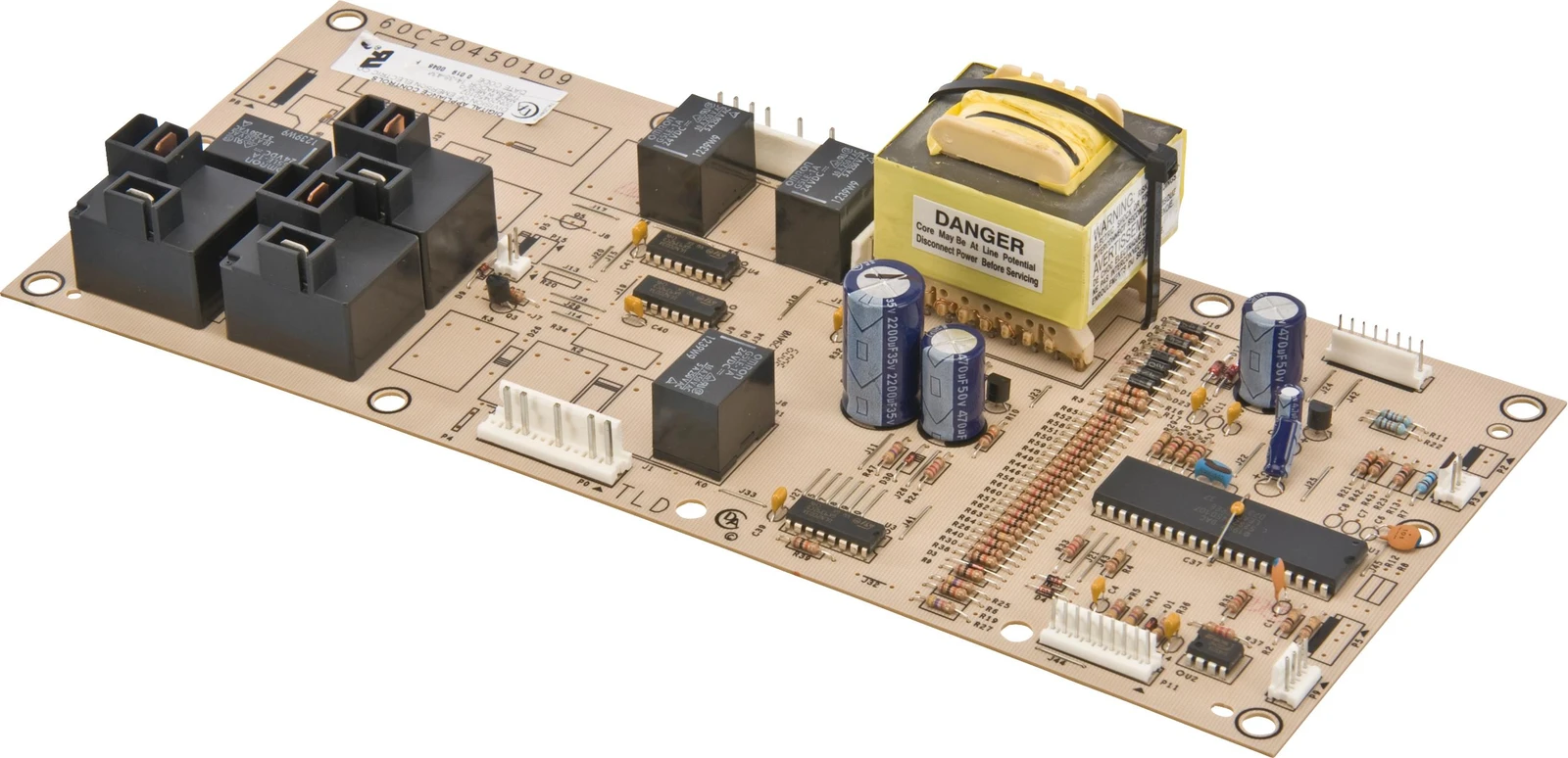 PC Board Assembly-Mains Power Relay Sgl