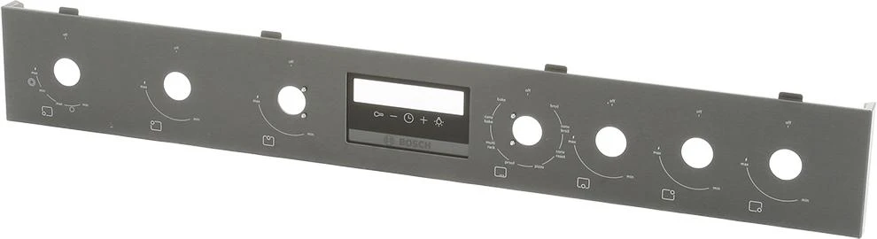 Control Panel Black Stainless Steel