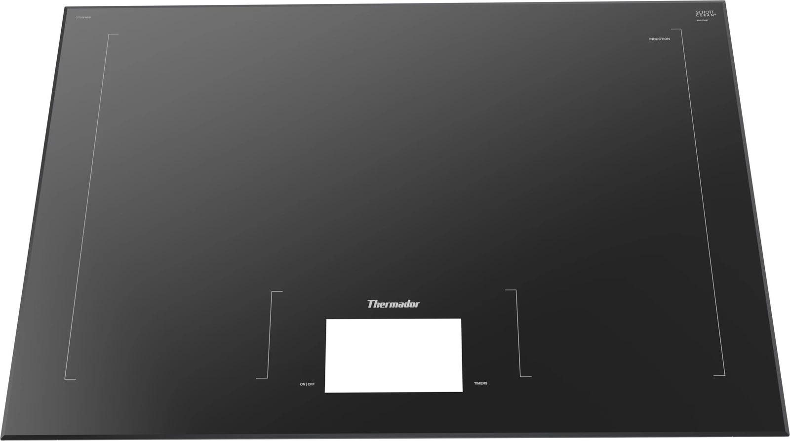 Glass Ceramic Hob Top Thd.80.Ant.DX.J.5/5/5/5