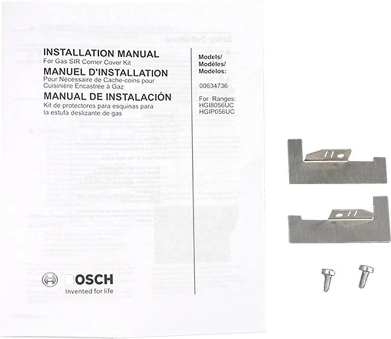 Trimplate Corner Trim Kit, Gas Sir