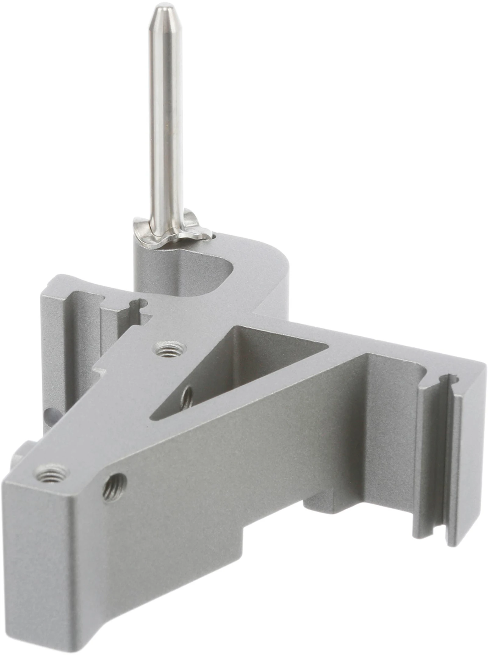 Bottom Right Hinge, Profile Design Open, Colour Stainless Steel.