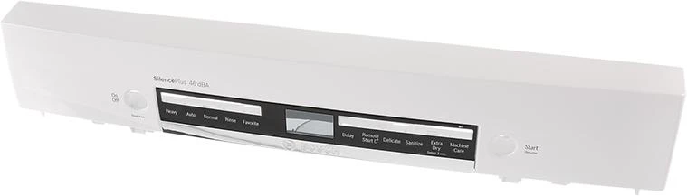 Panel Frame White, 5 Programs, 5 Extra Functions, 24 H Time Preselection