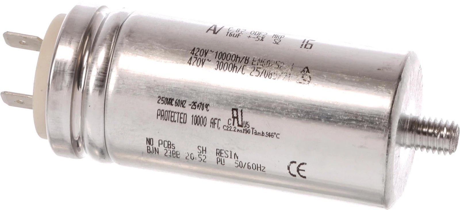 Capacitor Electronics, 16µF