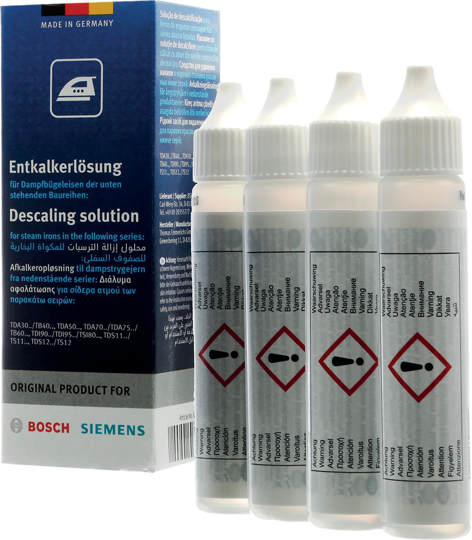 Descaling Solution For Steam Irons