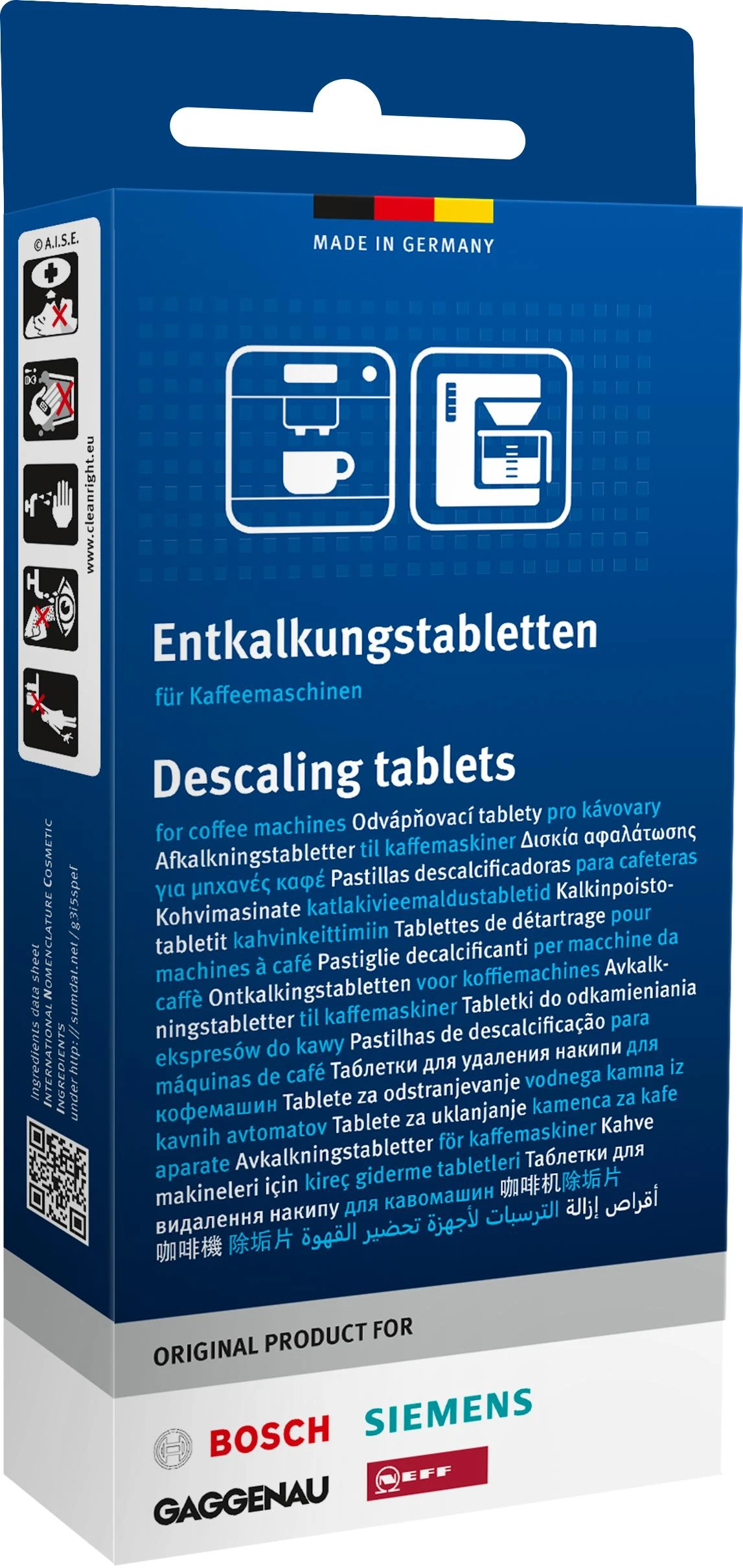 Descaling Tablets For Coffee Machines