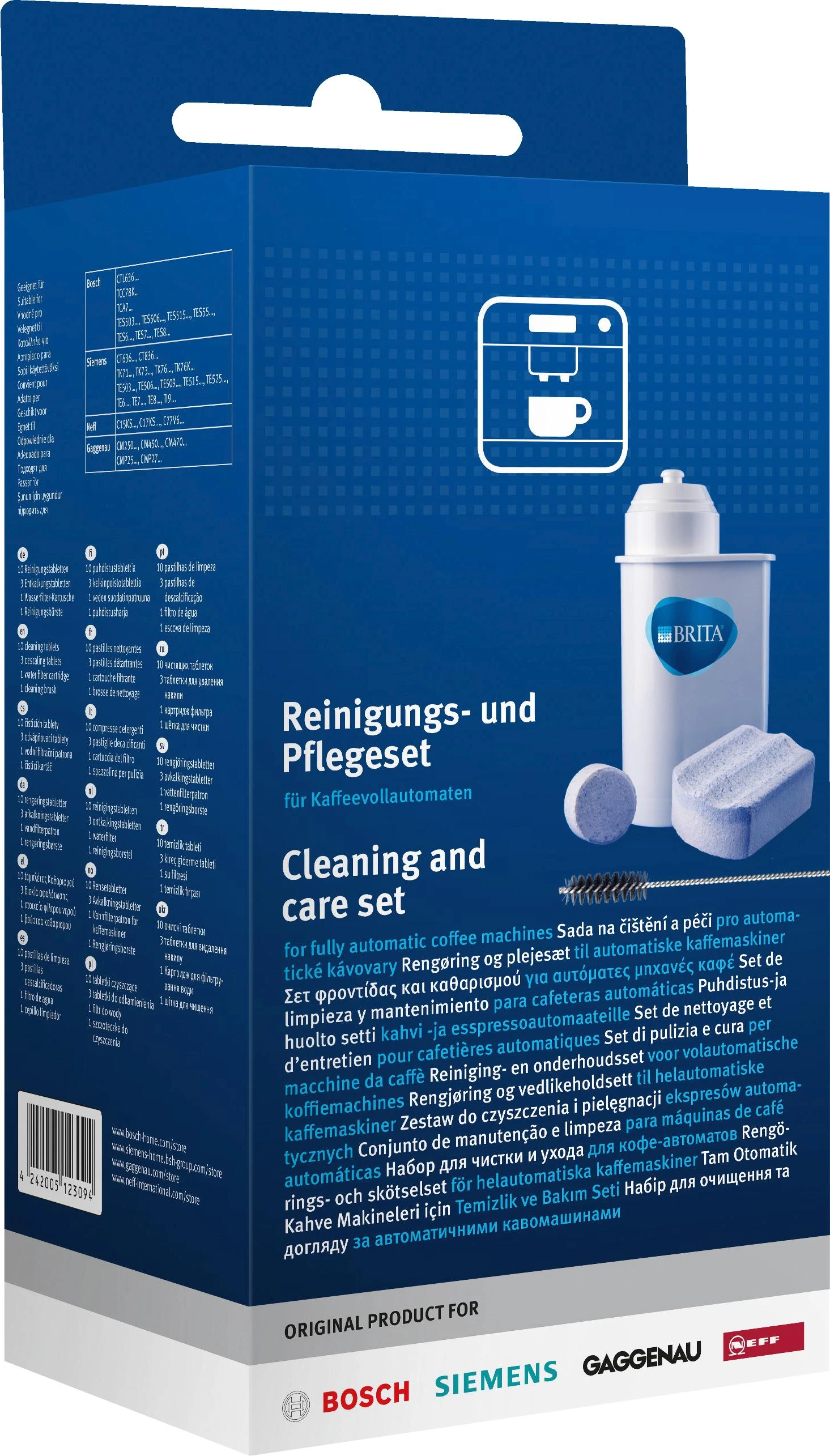Cleaning & Care Set Cleaning And Care Set For Fully Automatic Coffee Machines