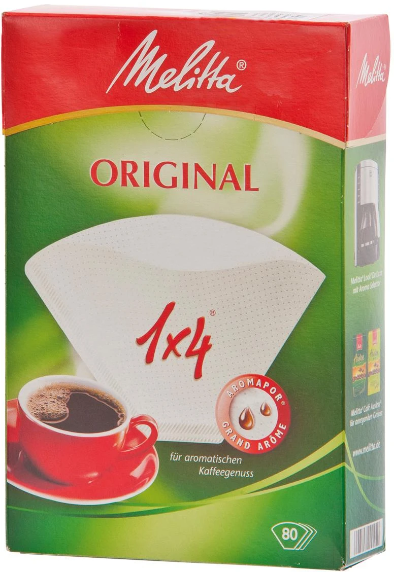Melitta 1x4, 80 Paper Filters