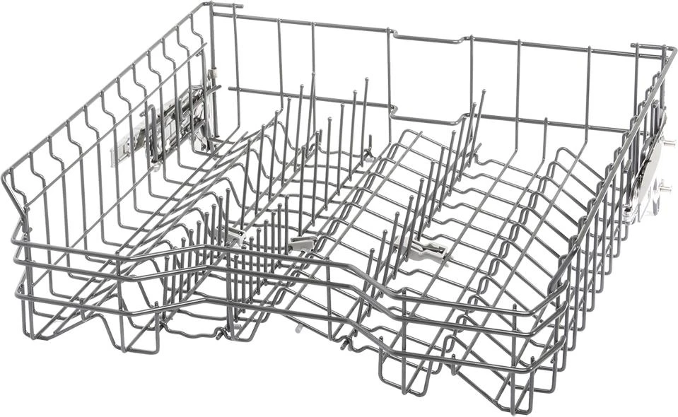 Crockery Basket Upper Rack Dark Grey, 6 Flip Tines Dark Grey, Rackmatic, Telescoping