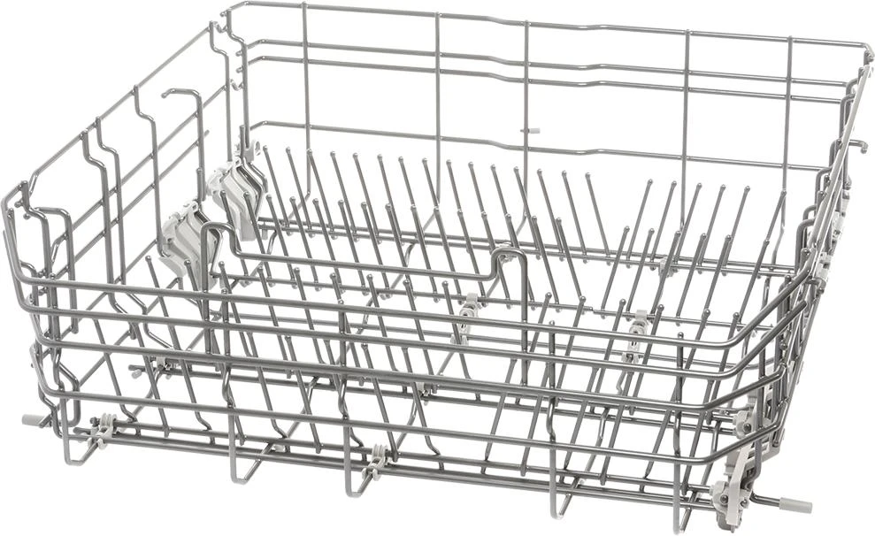 Lower Crockery Basket Dark Grey Complete, 8 Flip Tynes, Handle