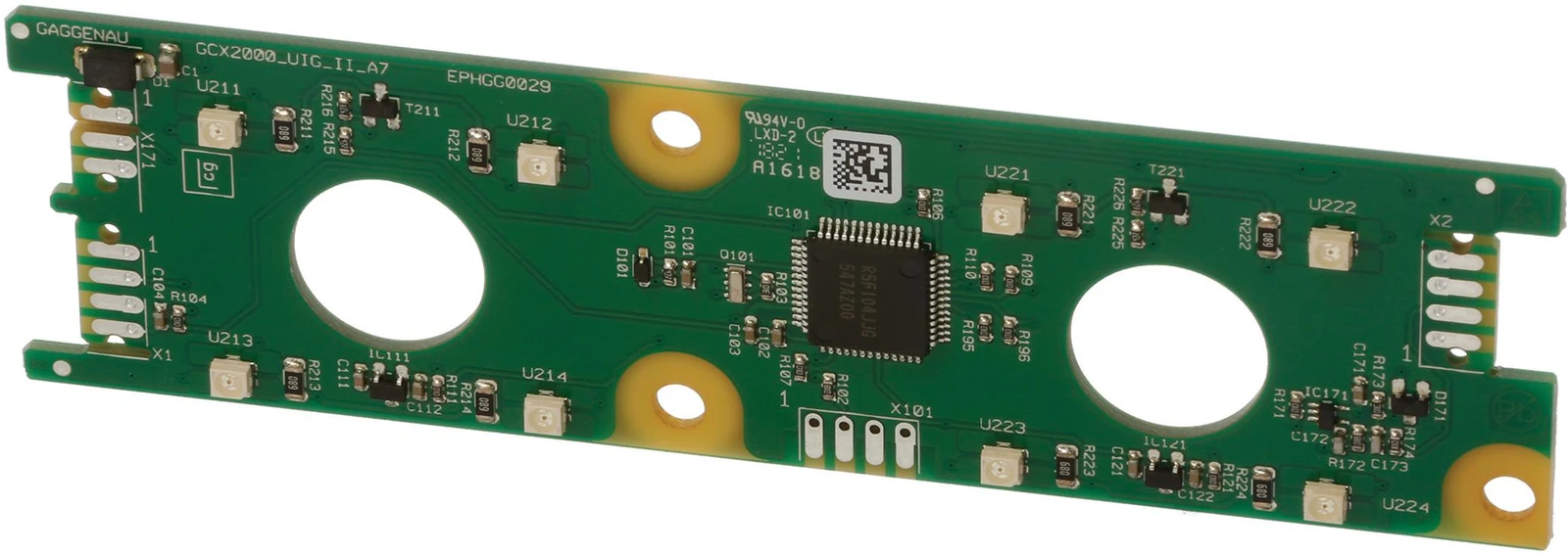 Operating Module Programmed User Interface, 2 Knobs, VC_0264.