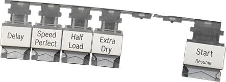 Button Set Push Button Array, 4-Button, Silver, Options / Start