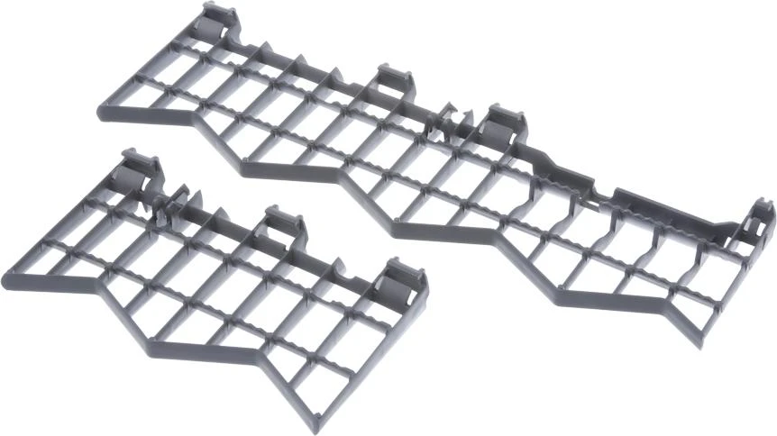 Flip Tray Set, Long + Short, Dark Grey,