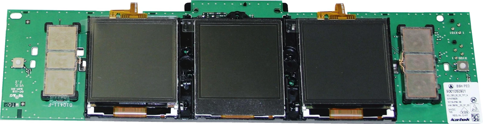 Operating Module Programmed A Test Stamp Is Required To Calibrate The Touch Sensor Key.