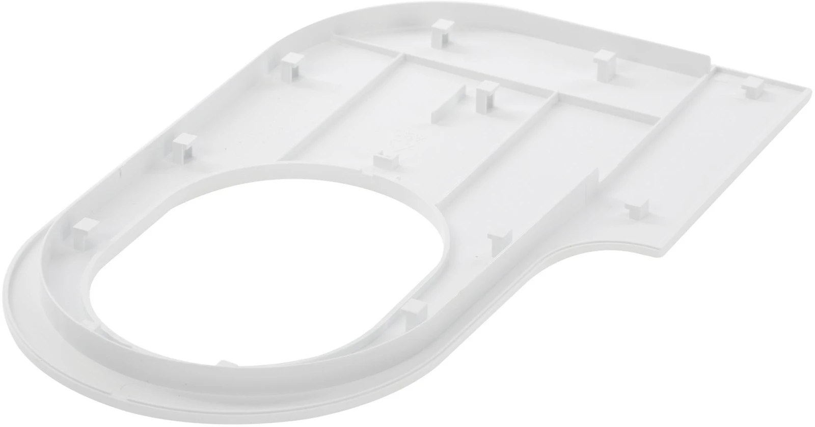Upper Housing Part, Cover Lid Swivel Arm, White