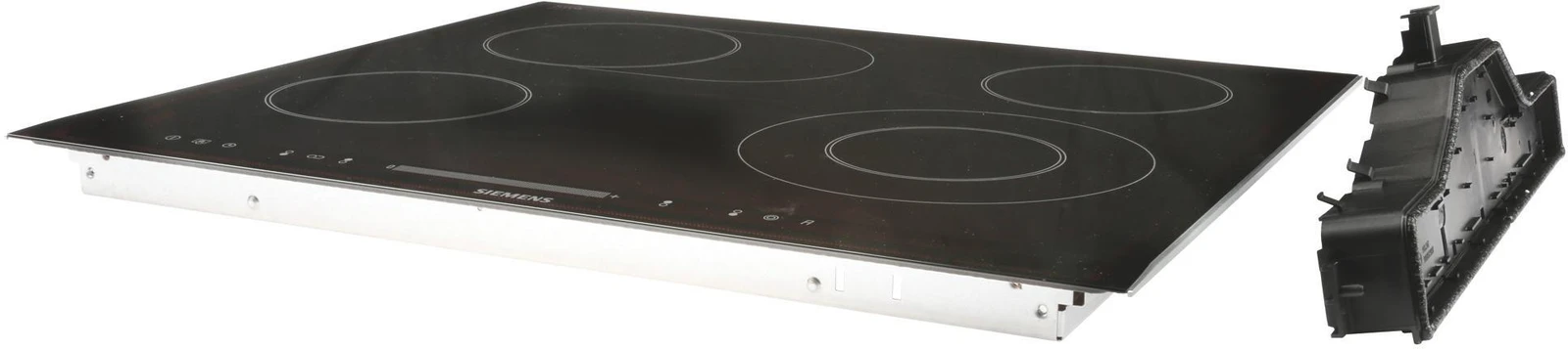 Glass Ceramic Hob Top Trim Strips L./R.,Front Facette,