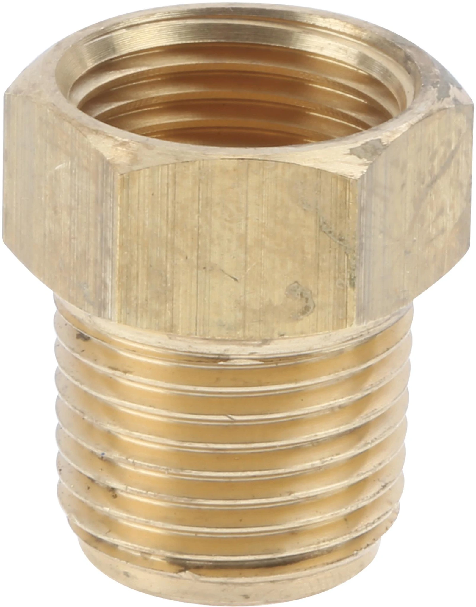 Adapter 1/2" - Female - Male (Male =ISO7) Brass