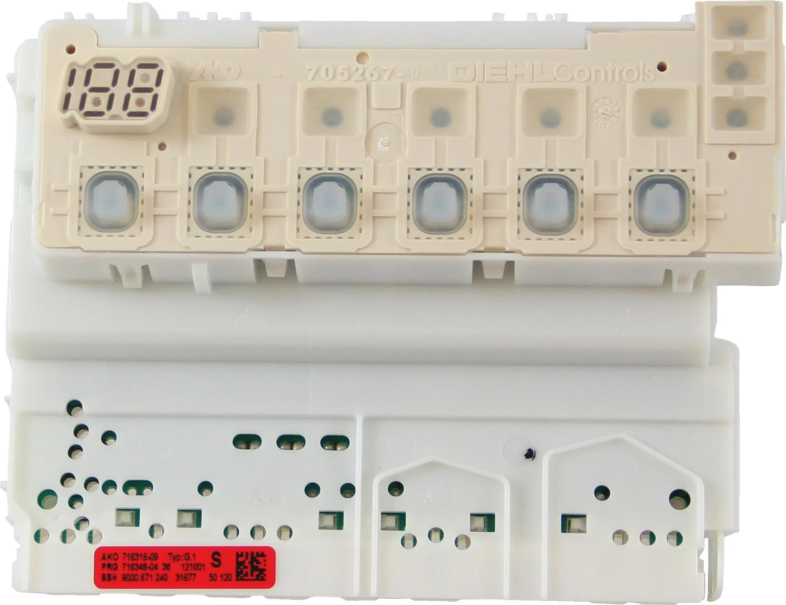 Controller Unit 4-Program, W/ Display, Child Lock