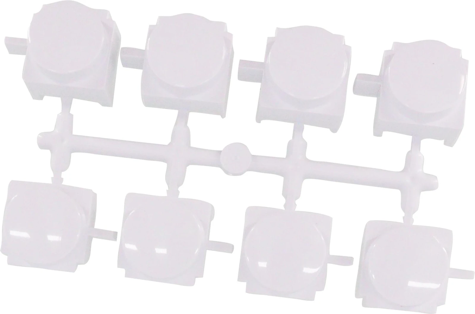 Key Pushbutton, Start/Stop, White