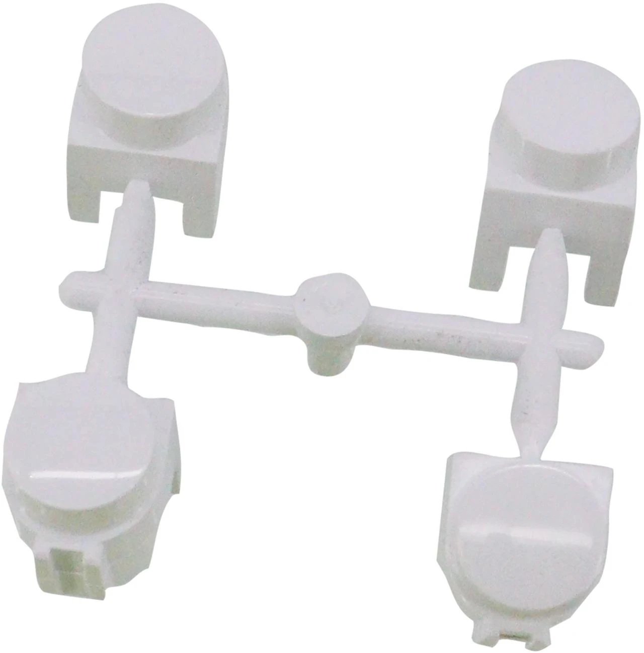 Key Pushbutton, Program Select, White