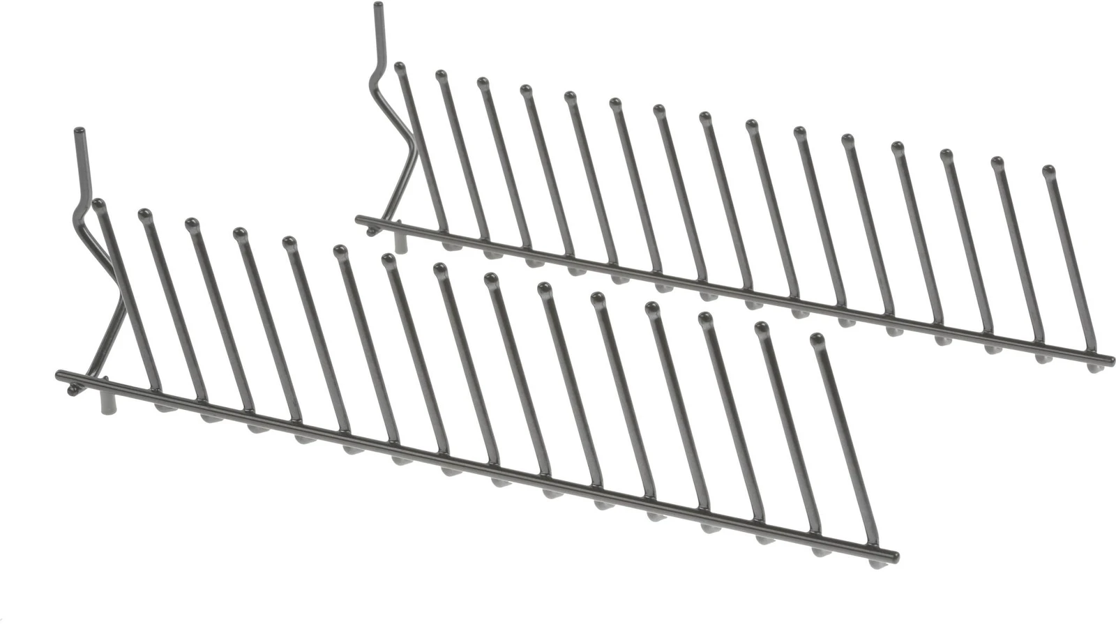 Flip Tine Lower Rack, Rear Left Side, Dark Grey