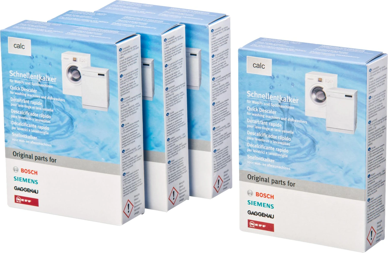 Quick Descaler Set For Washing Machines And Dishwashers