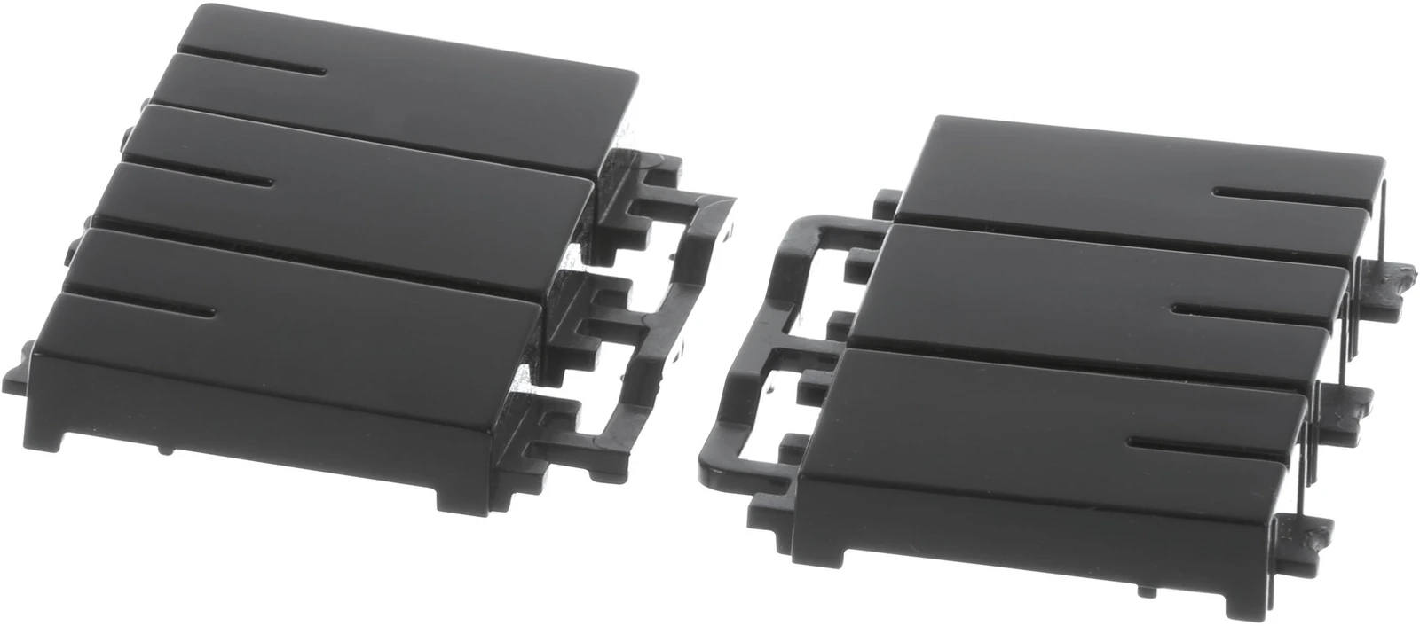Push Button Set Black; Middle-Class