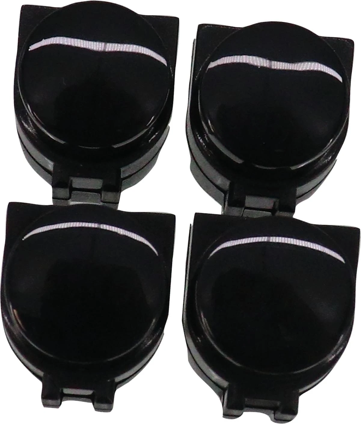 Key Pushbutton, Program Select, Black