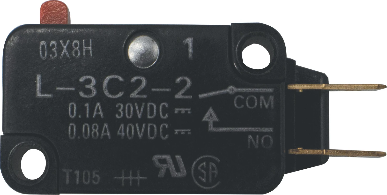 Microswitch, Secondary Latch (L-3C2-2)