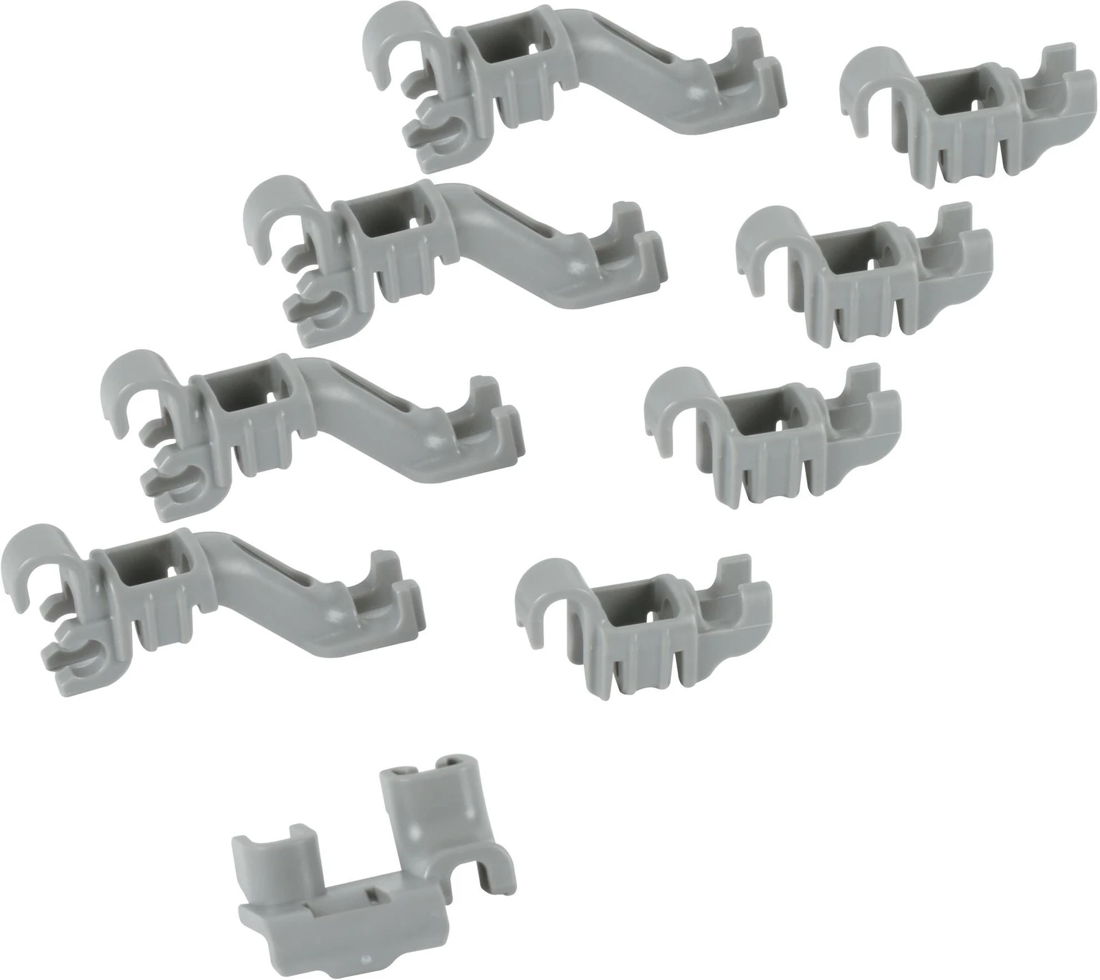 Clip For Flip Tines, Lower Rack