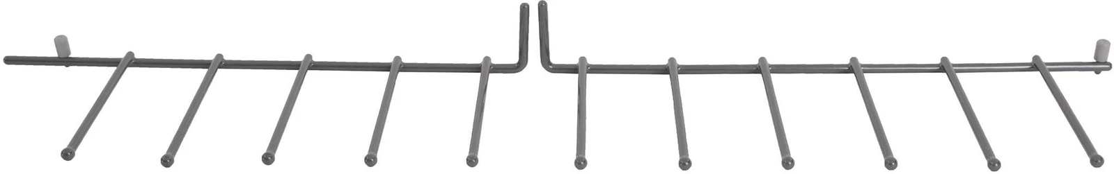 Flip Tine Upper Rack, Right Side, Dark Grey